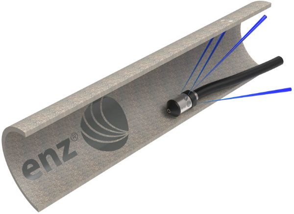 Rotierende Kanalreinigungsdüsen für die Beseitigung von Verstopfungen durch Fett, Seifenreste, Haarwurzeln usw.